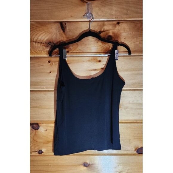 Sigrid Olsen Black Tank Top Size Medium - Picture 2 of 7